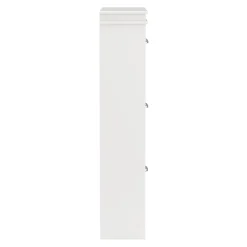 Schuhschrank PETRA 53 x 24 x 117 cm weiss