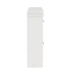 Schuhschrank PETRA 105 x 24 x 82 cm weiss