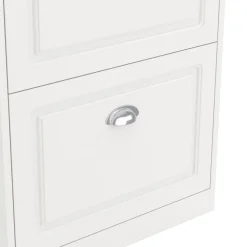 Schuhschrank PETRA 53 x 24 x 82 cm weiss