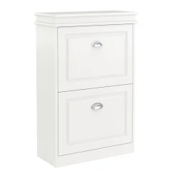 Schuhschrank PETRA 53 x 24 x 82 cm weiss