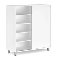 Schuhschrank ROAM 100 x 108 cm weiss