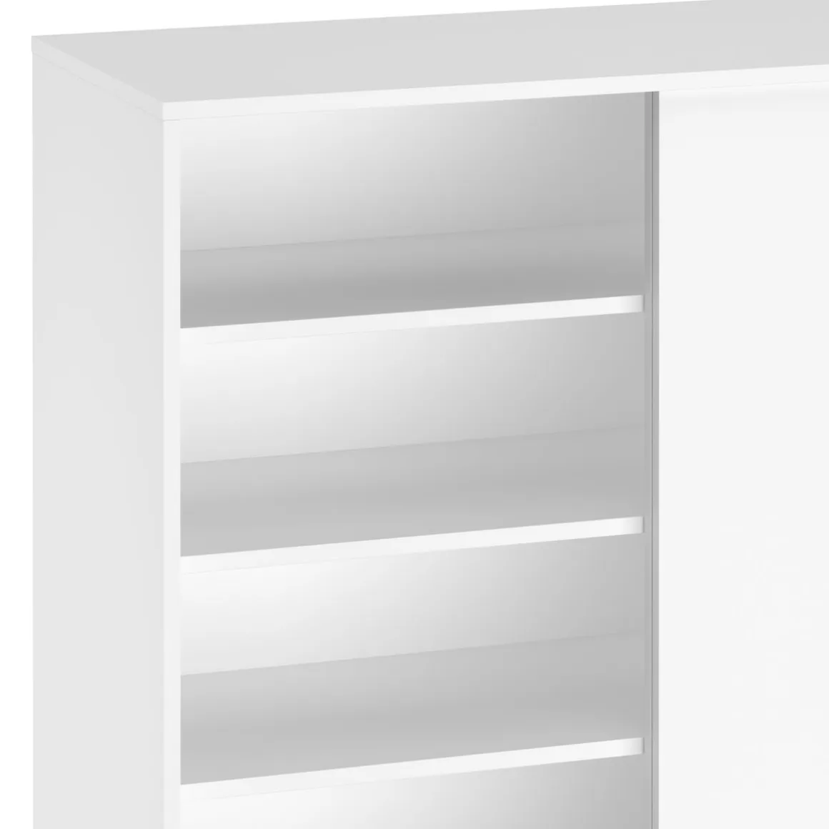 Schuhschrank ROAM 100 x 108 cm weiss
