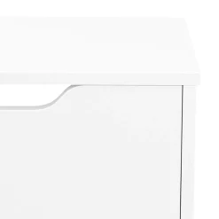 Schuhschrank SENA 4 Kippfächer 90 x 100 cm weiss