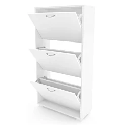 Schuhschrank 60 x 115 cm weiss