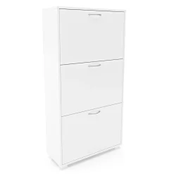 Schuhschrank 60 x 115 cm weiss