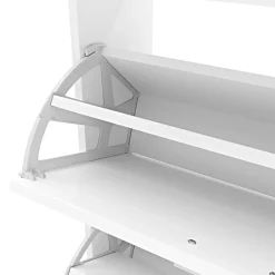 Schuhschrank 59 x 169 cm weiss