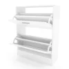 Schuhschrank 63 x 24 x 81 cm weiss