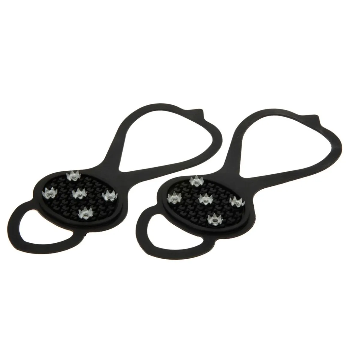 Schuhspike 11 x 28 cm 2er Set schwarz