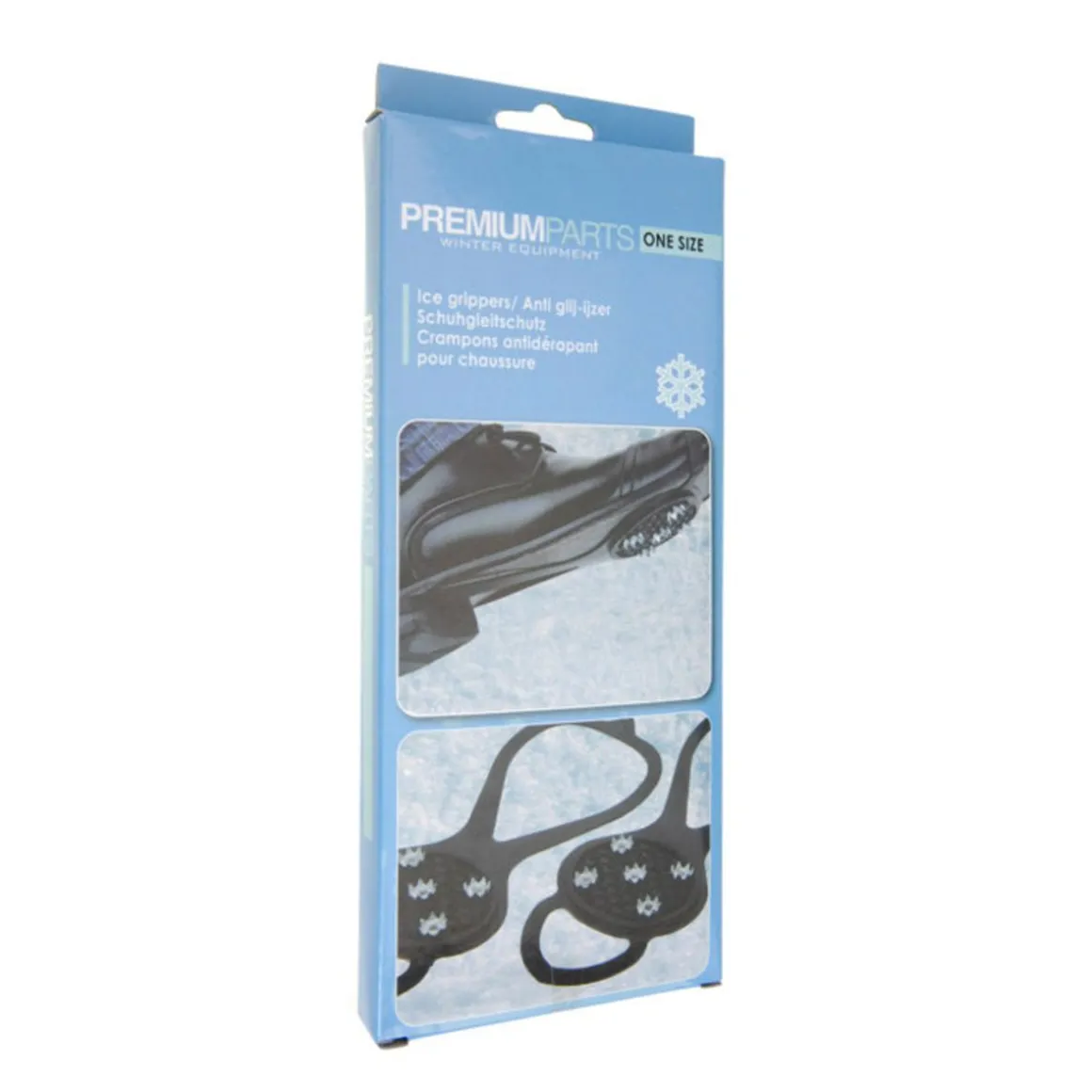 Schuhspike 11 x 28 cm 2er Set schwarz