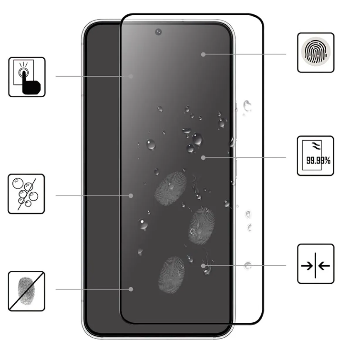 Schutzfolie für Samsung Galaxy S23