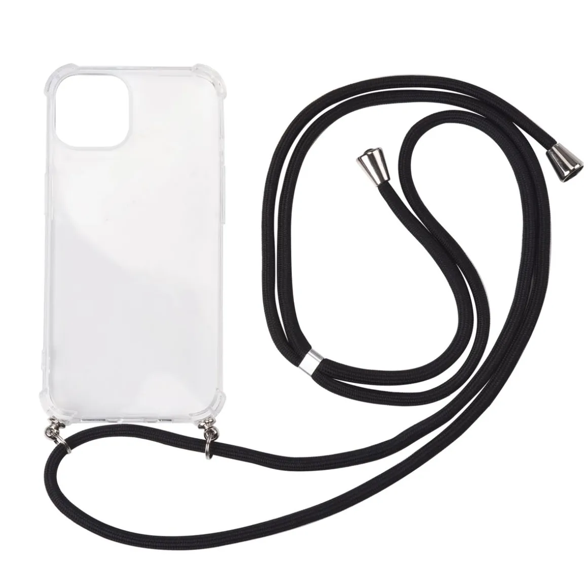 Schutzhülle mit Band iPhone 13 transparent