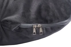 Schwangerschaftskissen Stillkissen U-Form 140 x 70 cm anthrazit