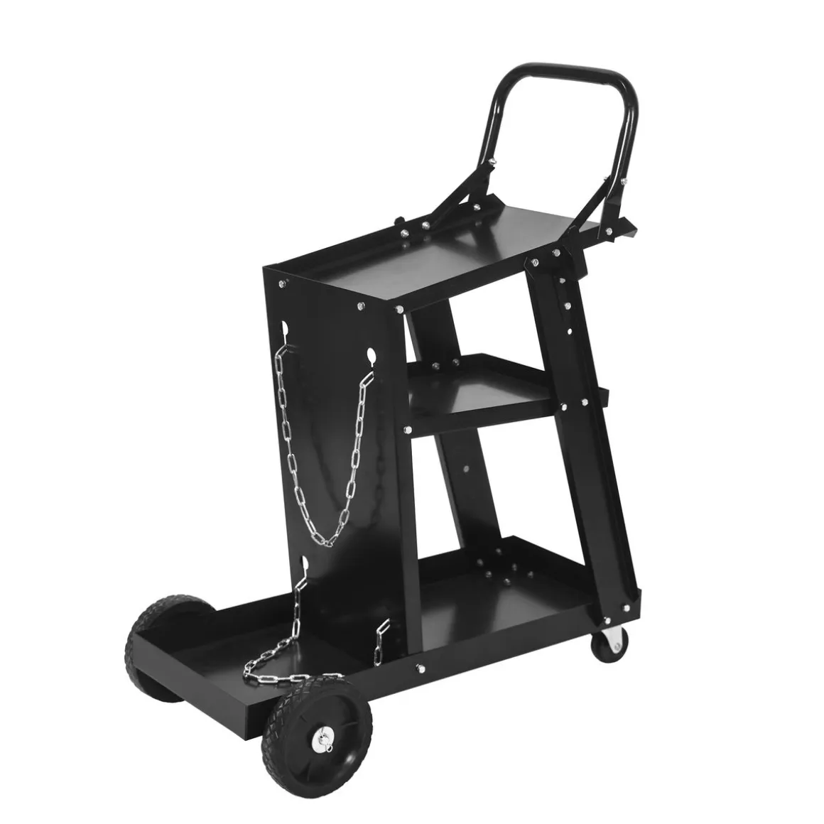 Schweisswagen Stahl 71 x 38 x 90 cm schwarz