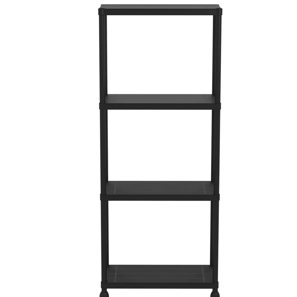 Schwerlastregal 2er Set schwarz 60 x 30 x 133 cm