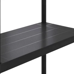 Schwerlastregal 2er Set schwarz 60 x 30 x 175 cm