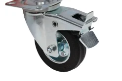 Schwerlastrollen Vollgummi 4er Set 100 mm
