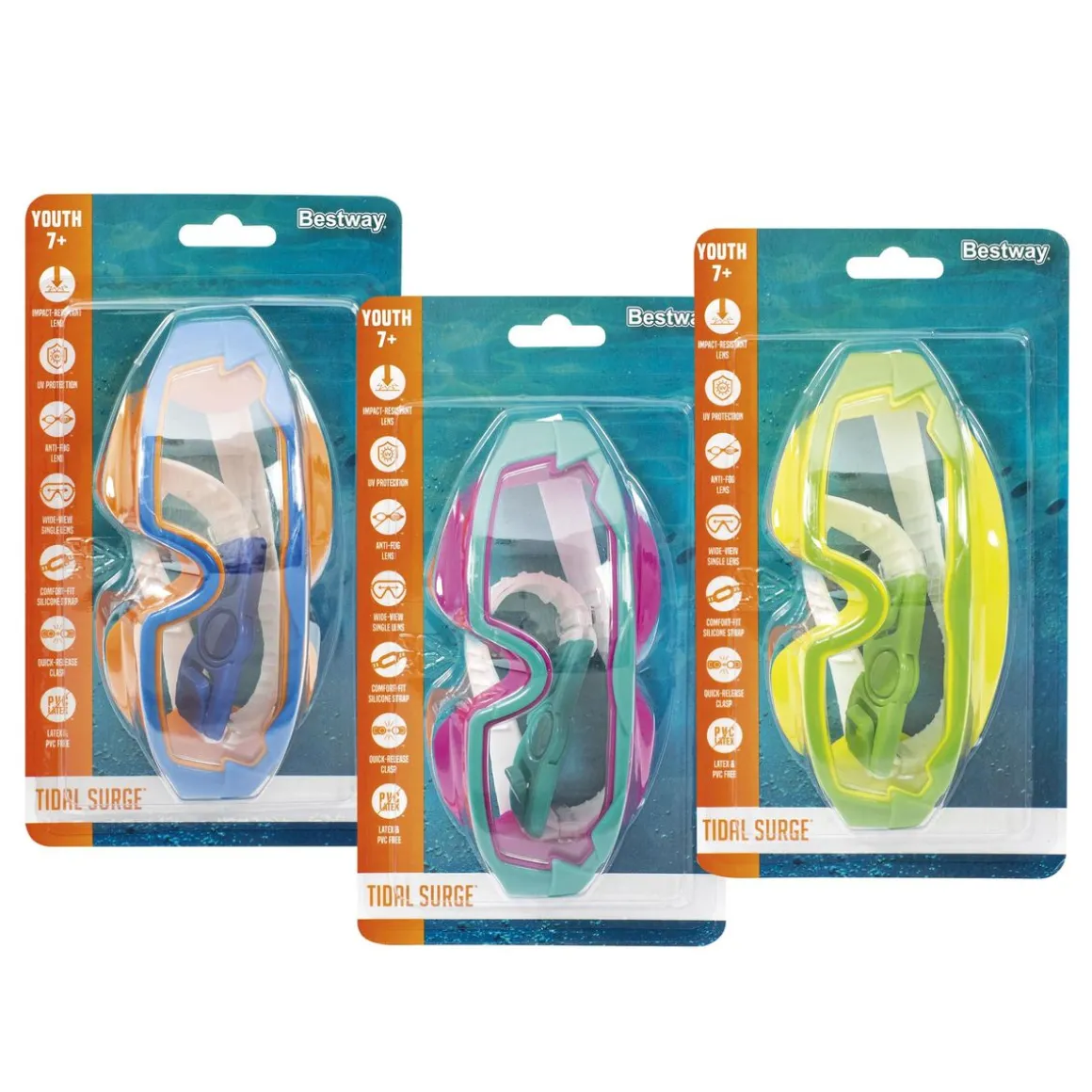 Schwimmbrille Tidal Surge 7+