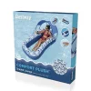 Schwimmliege Comfort Plush mit Sonnenschutzdach 190 x 104 cm