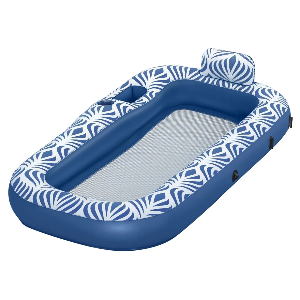 Schwimmliege Comfort Plush mit Sonnenschutzdach 190 x 104 cm