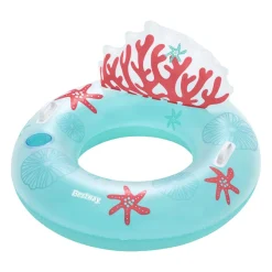 Schwimmring mit Rückenlehne Coral Bliss 97 cm
