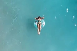Schwimmring mit Rückenlehne Coral Bliss 97 cm