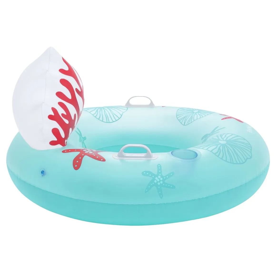 Schwimmring mit Rückenlehne Coral Bliss 97 cm
