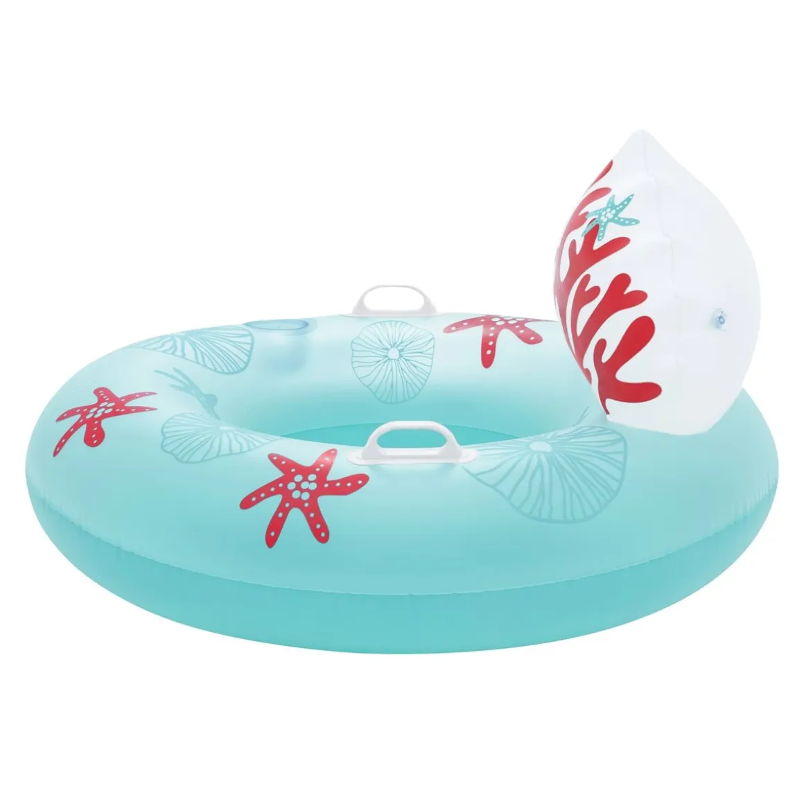 Schwimmring mit Rückenlehne Coral Bliss 97 cm