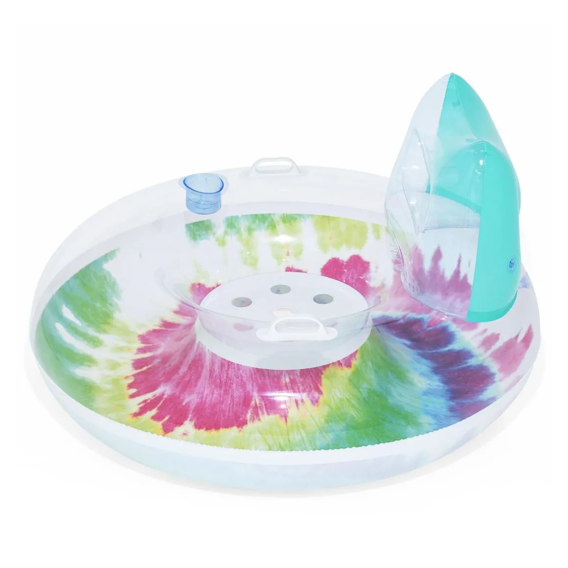 Schwimmring mit Rückenlehne Tie Dye 106 cm