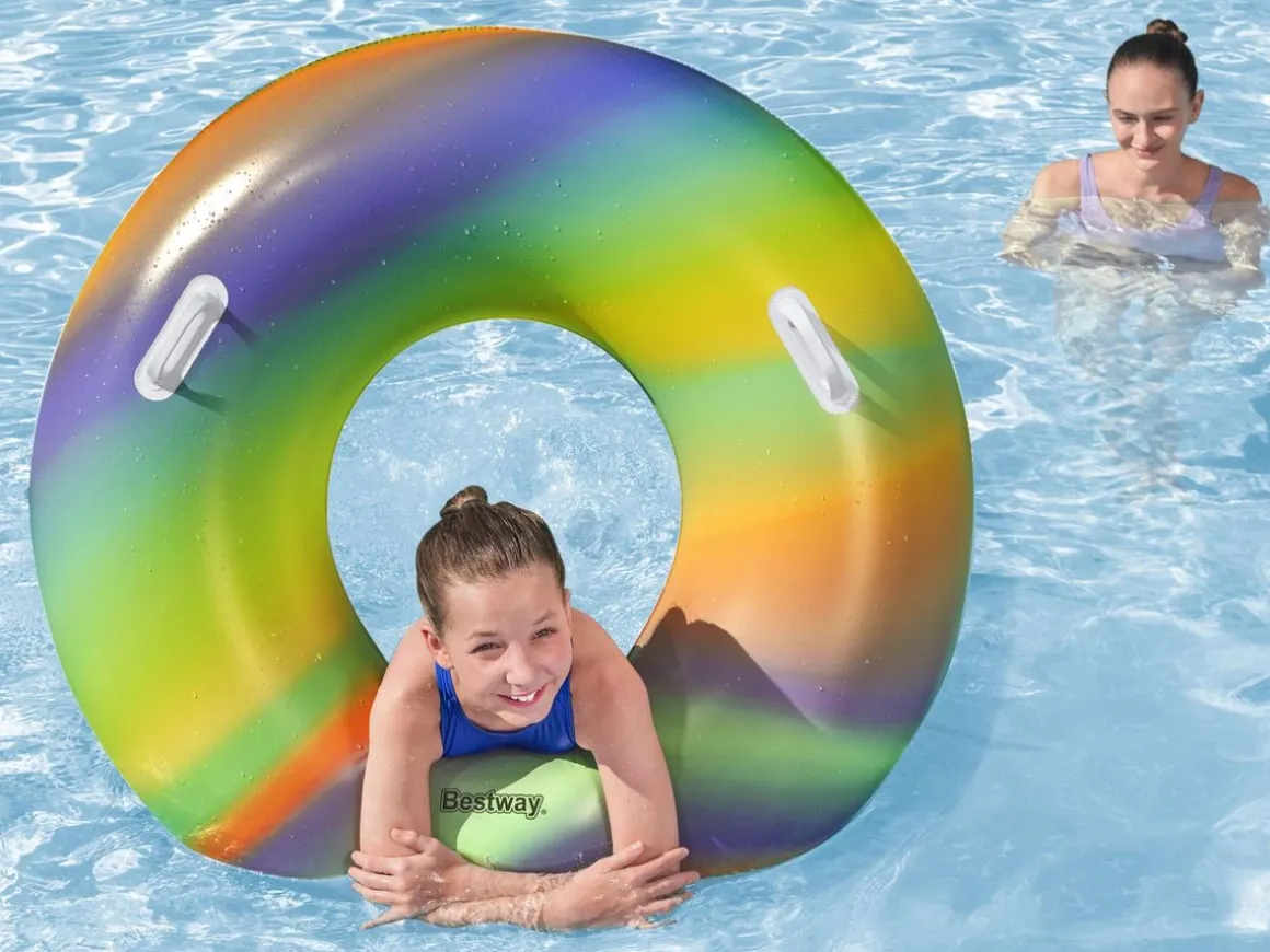 Schwimmring Rainbow 105 cm