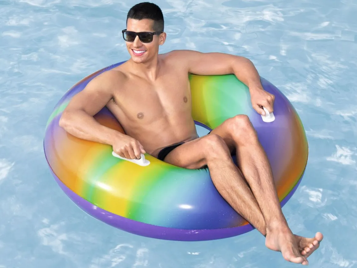 Schwimmring Rainbow 105 cm