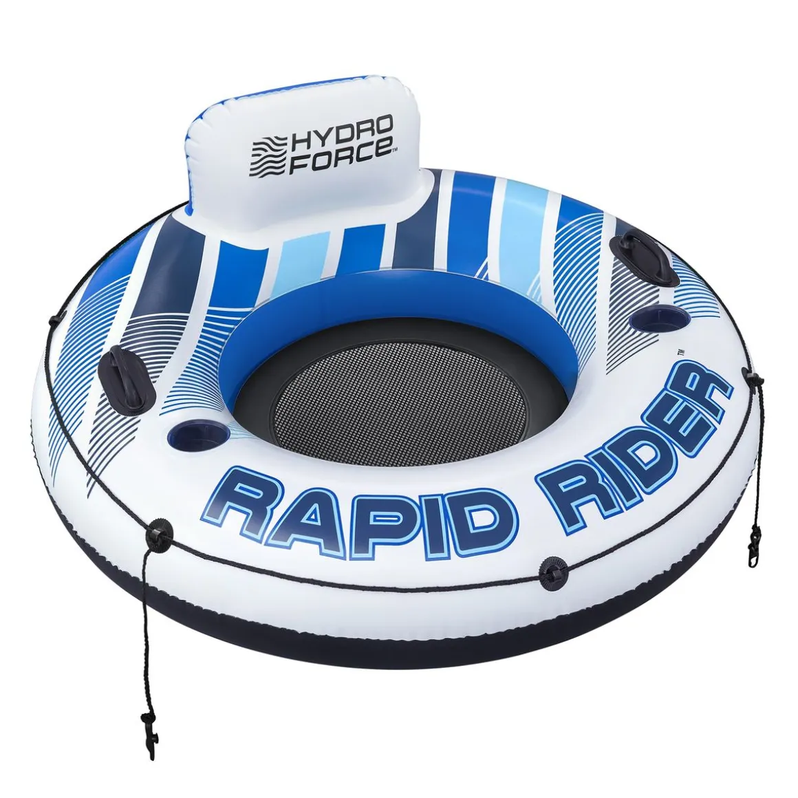 Schwimmring Sessel Rapid Rider 122 cm blau