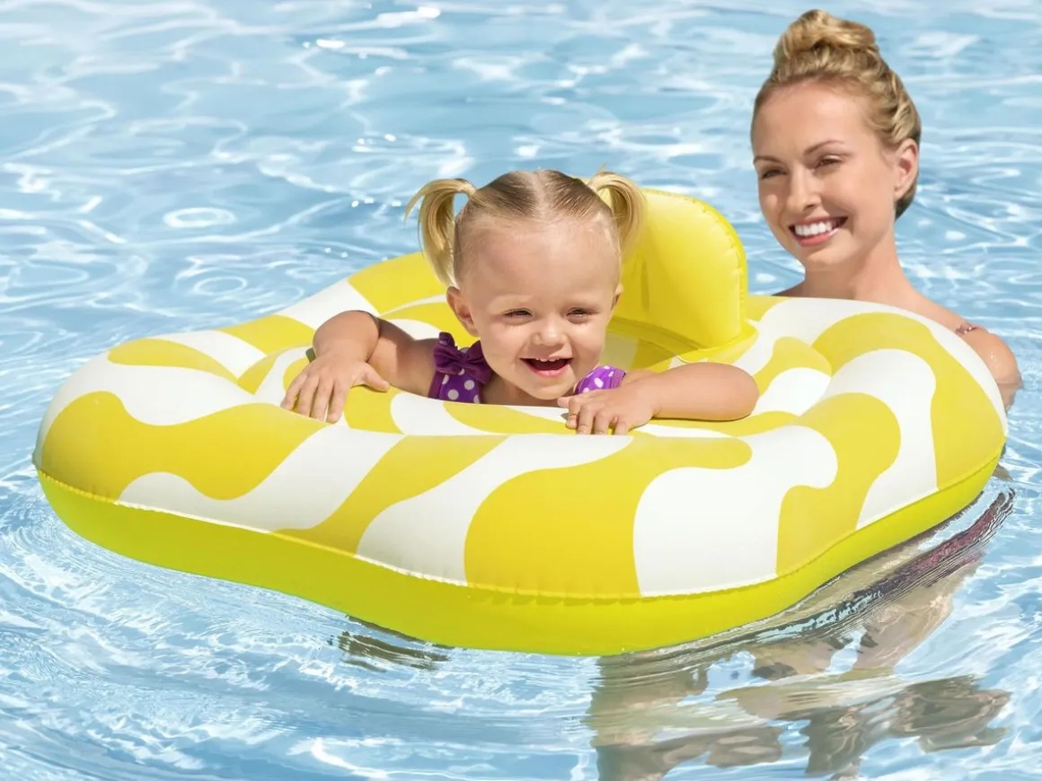 Schwimmsitz für Kleinkinder Comfort Plush Wavy