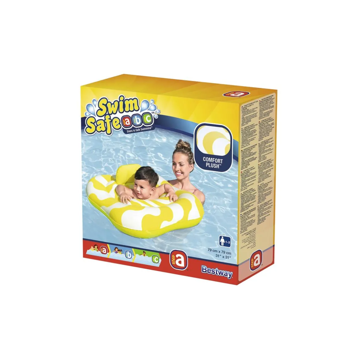 Schwimmsitz für Kleinkinder Comfort Plush Wavy