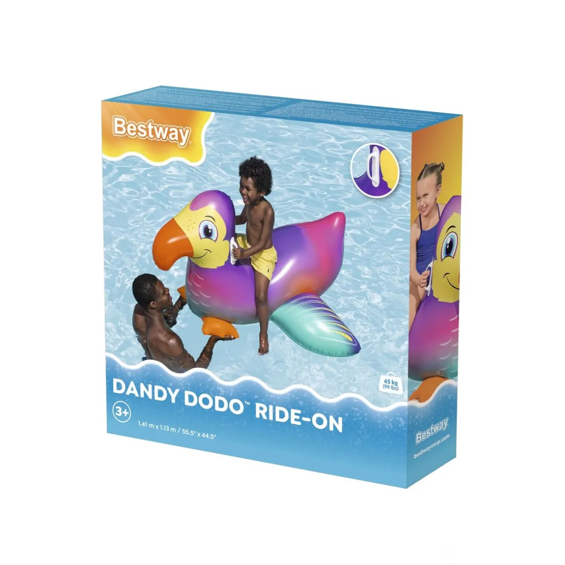 Schwimmtier Dandy Dodo 127 x 112 x 89 cm