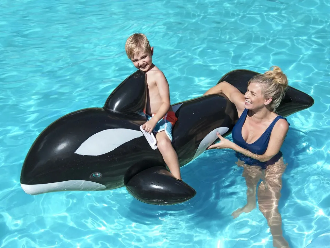 Schwimmtier Jumbo Wal Wasserspielzeug
