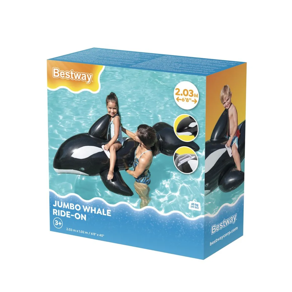 Schwimmtier Jumbo Wal Wasserspielzeug