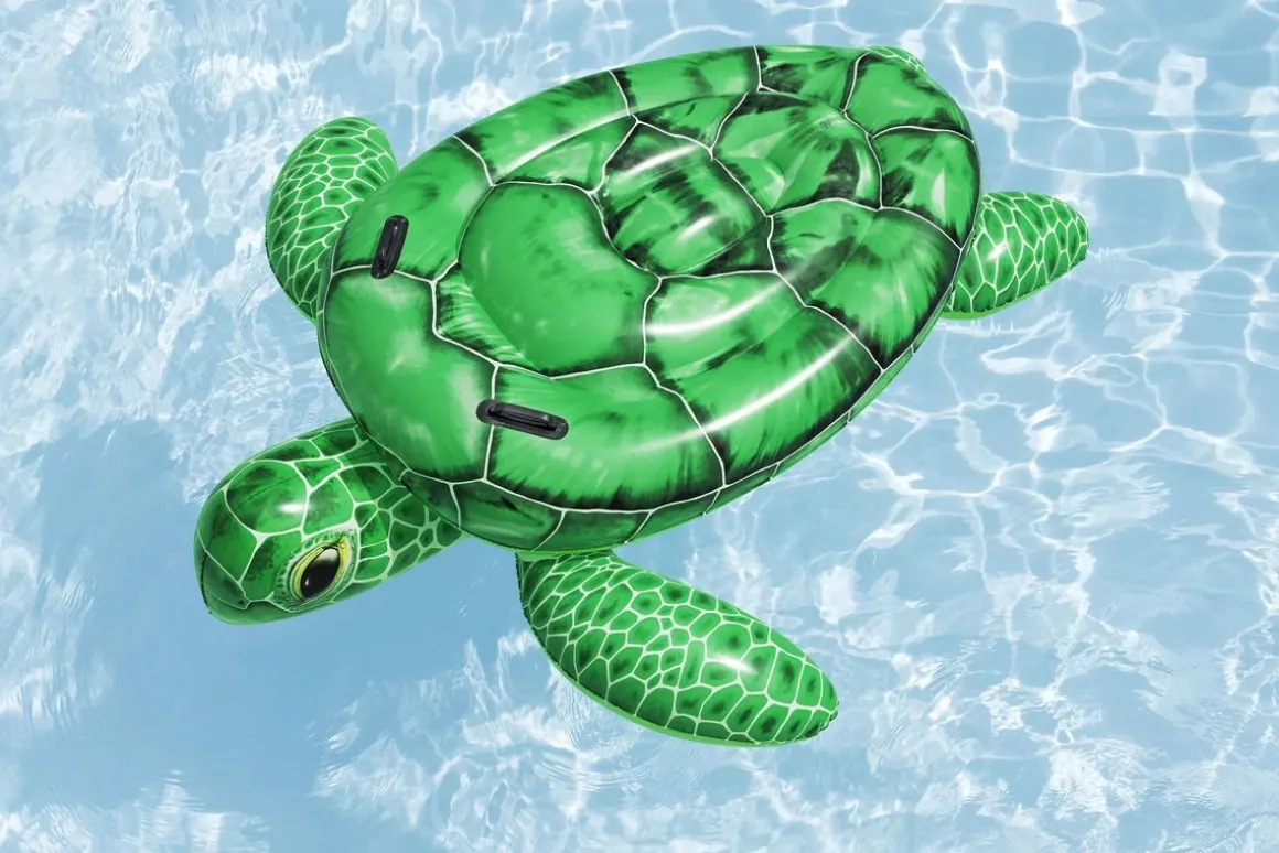 Schwimmtier Schildkröte Tidal Turtle 153 x 140 x 38 cm