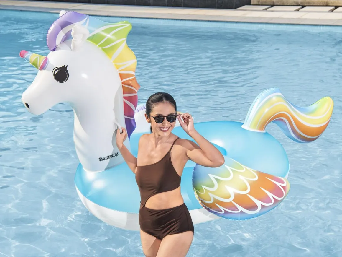 Schwimmtier Supersized Unicorn 233 x 156 x 136 cm
