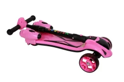 Scooter LED MUSIC Kids pink