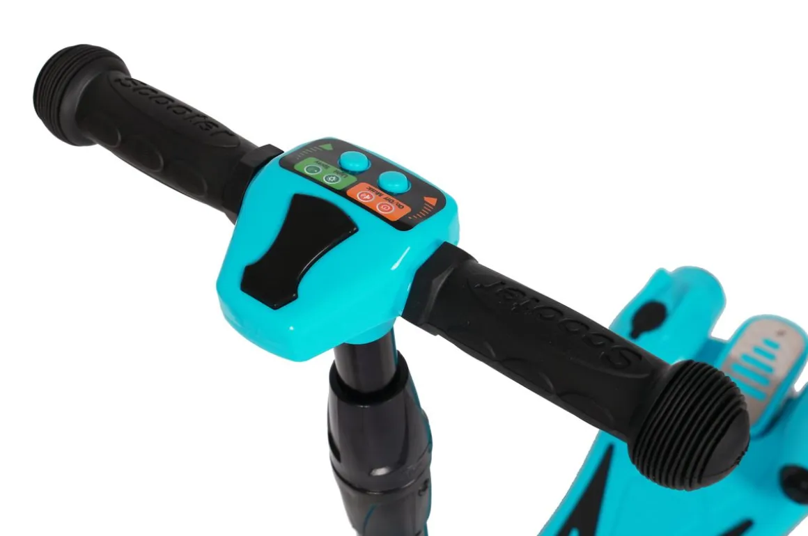 Scooter LED MUSIC Kids türkis