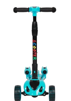 Scooter LED MUSIC Kids türkis