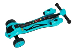 Scooter LED MUSIC Kids türkis