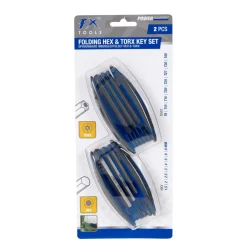 Sechskant und Torx Schlüsselsatz 2-teilig