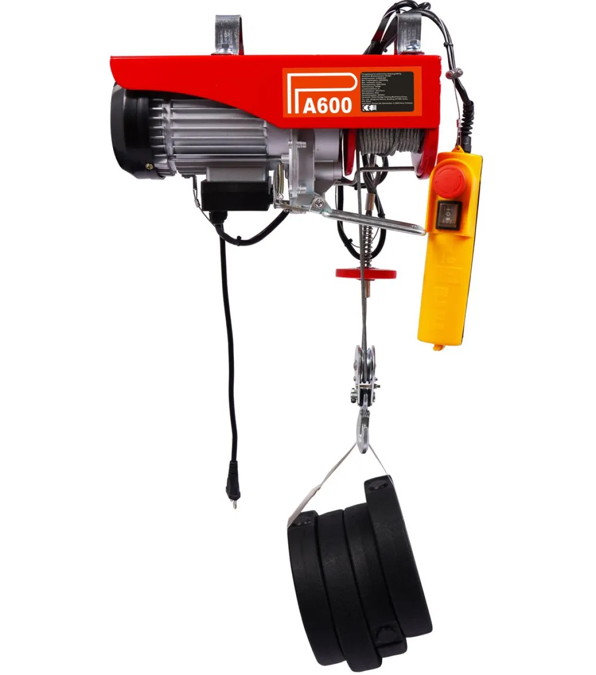 Seilhebezug elektrisch 600 kg