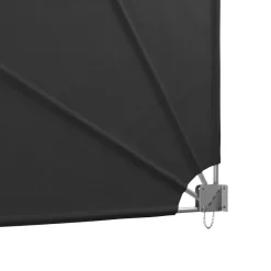 Seitenmarkise Fächer 210 x 210 cm anthrazit