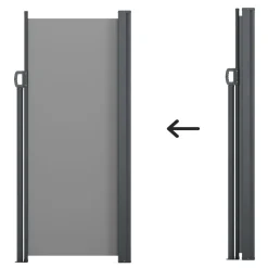 Seitenmarkise TIA 200 x 300 cm anthrazit