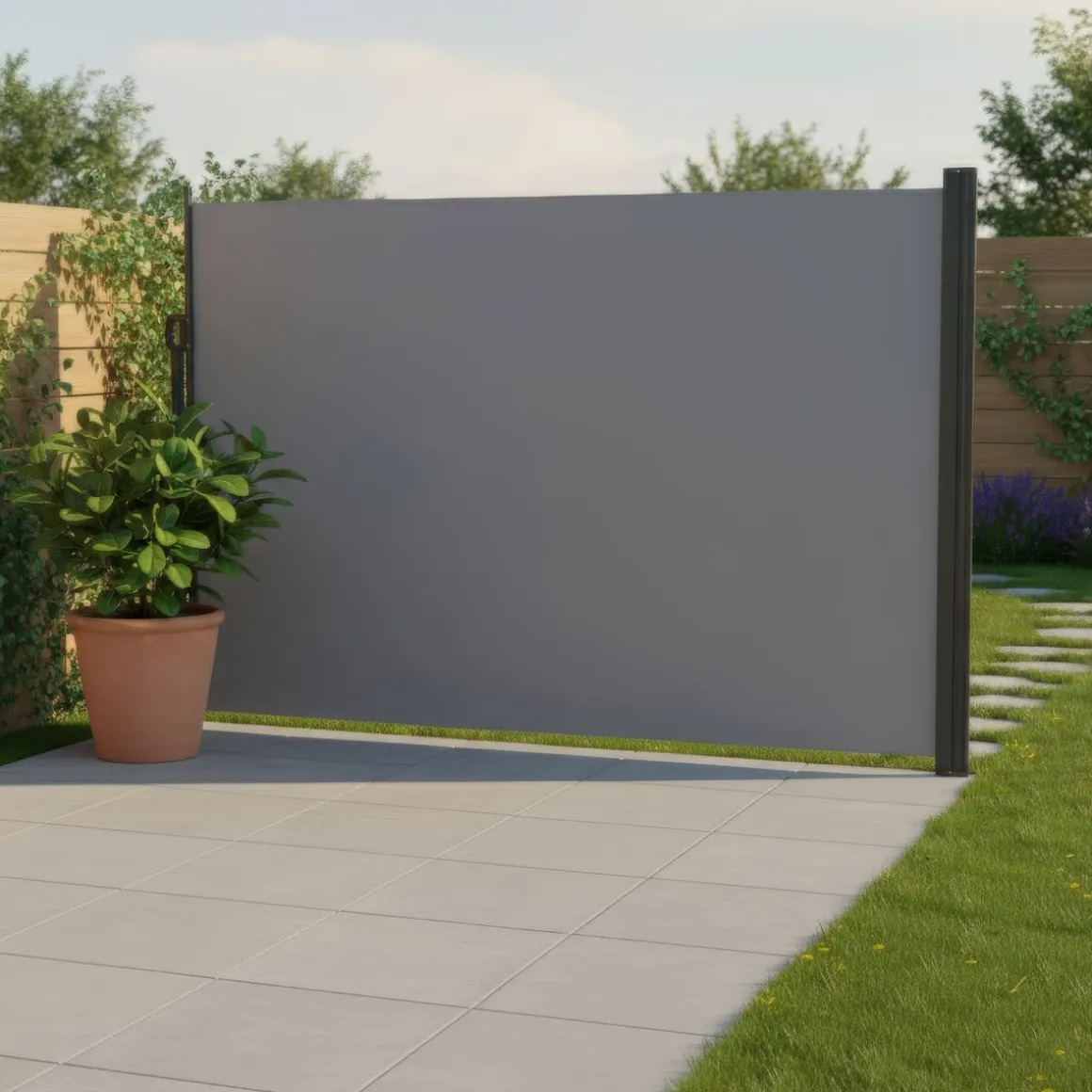 Seitenmarkise TIA 200 x 300 cm anthrazit