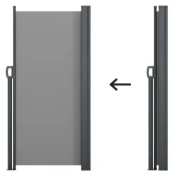 Seitenmarkise TIA 180 x 300 cm anthrazit