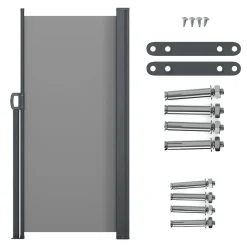 Seitenmarkise TIA 180 x 300 cm anthrazit