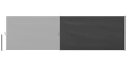 Seitenmarkise VIA 140 x 500 cm anthrazit